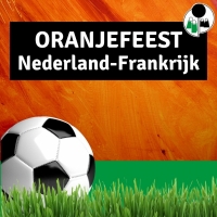 Oranjefeest Nederland-Frankrijk